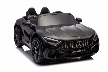 Дитячий електромобіль Mercedes AMG SL63, чорний