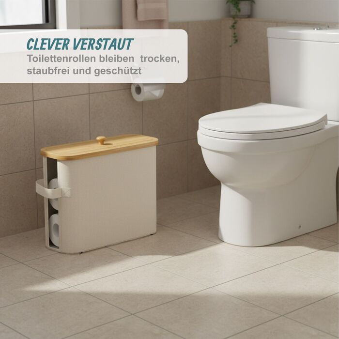 Тримач для туалетного паперу Relaxdays на 12 рулонів