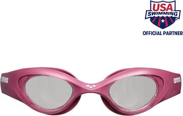 Жіночі окуляри для плавання ARENA The One White, для жінок, прозорі, кольору червоного вина (багатобарвні), один розмір підходить всім