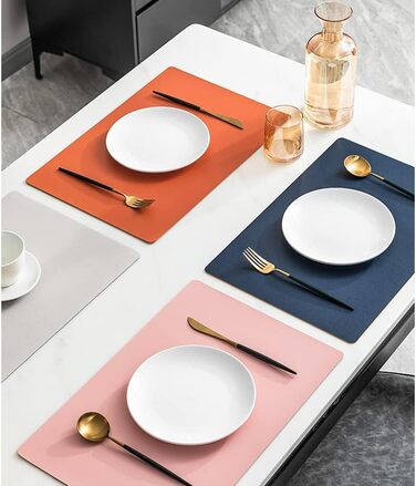 Набір столових серветок, термостійкі, миючі, для кухні та обіднього столу, декор, чорний, 6 шт.