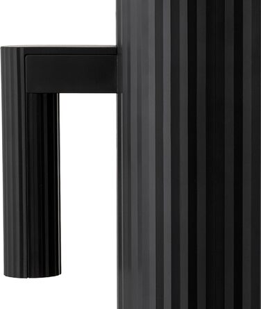 Термос Alessi Plissé MDL12 G - дизайнерський, чорний, 1 л (100 cl), з подвійними стінками, з термопластичного матеріалу