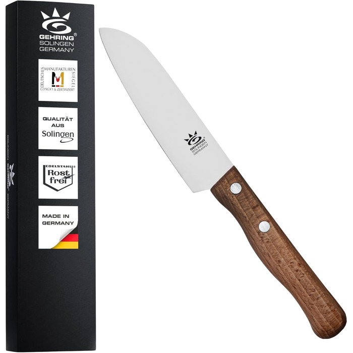 Набір кухонних ножів Gehrig Solingen Home Myii, 6 предметів, нержавіюча сталь, Made in Germany