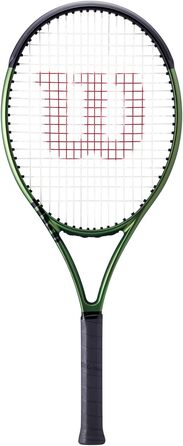 Тенісна ракетка Wilson Blade Jr v8.0, для дітей, з вуглецевого волокна, з балансуванням на ручці (25)