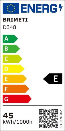 Підвісний світильник BRIMETI 3-light, з регулюванням яскравості, LED, регульований по висоті, чорний, з дистанційним керуванням