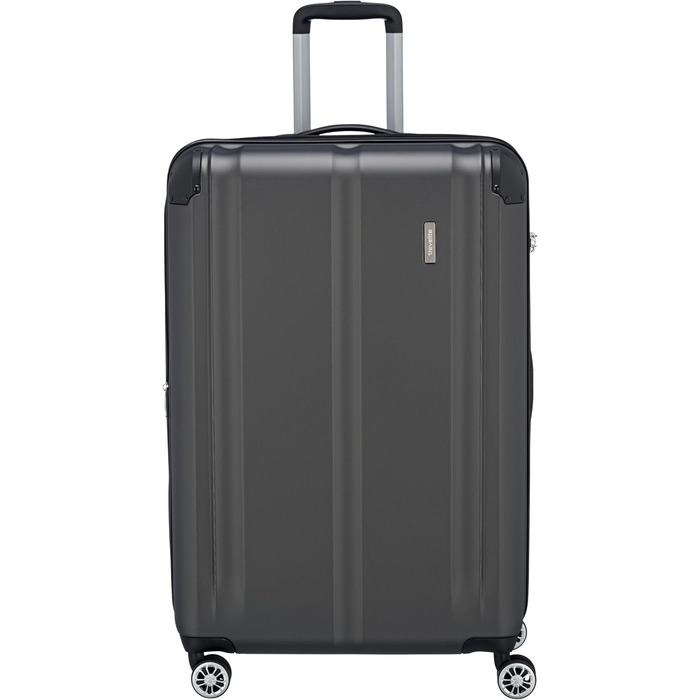 Чемодан Travelite City з 4 колесами, великий/середній, зелений (Anthrazit, набір валіз L/M)