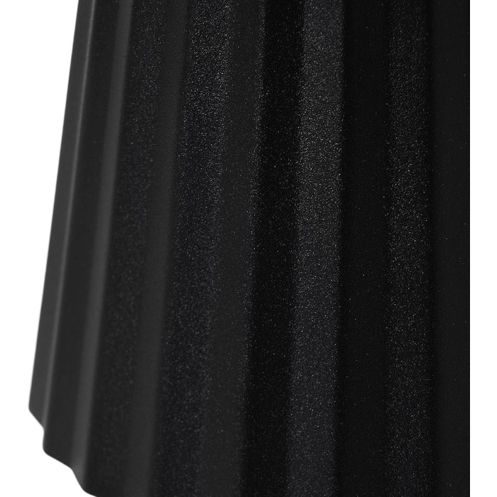 LED акумуляторна настільна лампа Lindby з димером та сенсорним керуванням, портативна, IP54, для дому та саду (чорна)