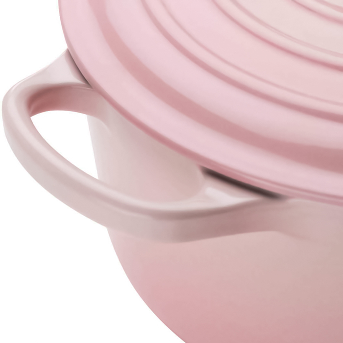 Каструля кругла 4,2 л рожева Shell Pink Le Creuset