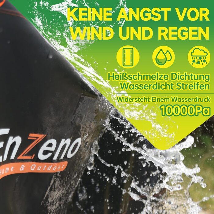 Накладка для садово-патіо меблів Enzeno, водовідштовхувальна, 420D Oxford, захисна для зимового періоду, 213x132x74 см