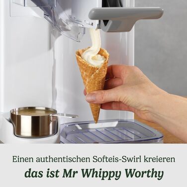Морозивниця Cuisinart ICE48U для м'якого морозива, джелато, сорбету, безмолочного морозива та замороженого йогурту з автоматичним диспенсером топінгів, 1,42 л, 6 порцій, швидке приготування за 20 хвилин, легке очищення