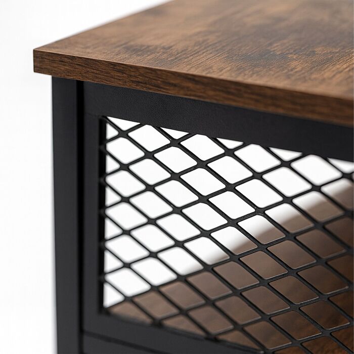 Кухонна шафка Relaxdays з скляними дверцятами