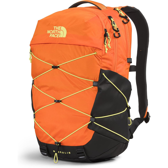 Рюкзак унісекс THE NORTH FACE Borealis (1 Pack) (один розмір, Mandarin/Tnf Black/Sun Sprite)