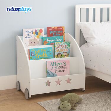 Дитяча мобільна полиця Relaxdays