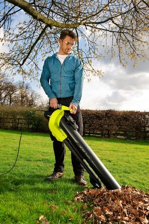 Електричний листозбирач/подрібнювач RYOBI RBV3000CESV, 3000 Вт