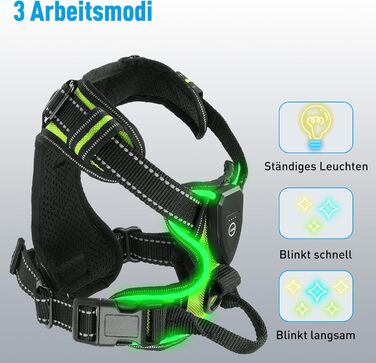 Світлодіодна шлейка для собак - Світлодіодна шлейка для собак USB акумуляторна