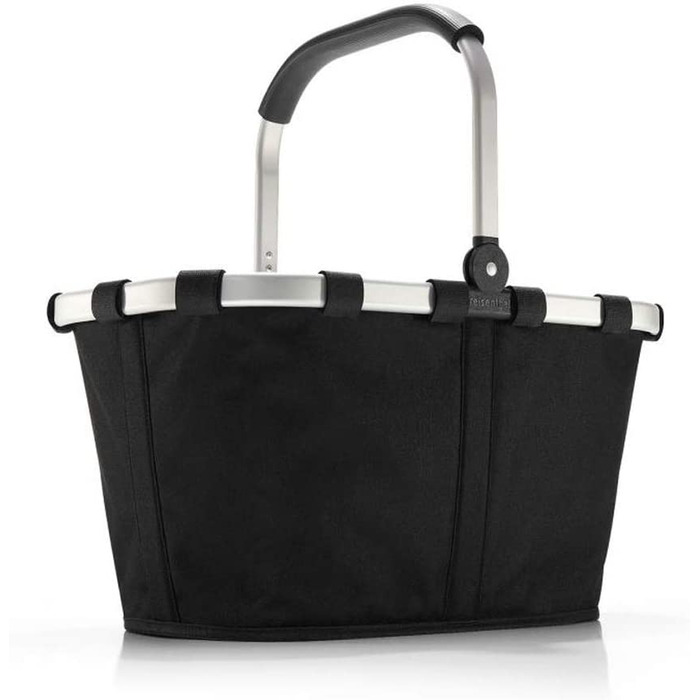 Сумка-холодильник Reisenthel Carrybag з ізотермічною сумкою для покупок (Чорний + Срібний Твіст)