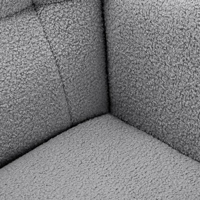 Крісло-гойдалка Liuyoyo з високою спинкою, м'яке крісло з оббивкою, для спальні, офісу, читання, сучасний дизайн (Рожевий, Темно-сірий)