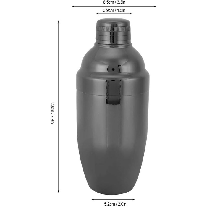 Коктейльний Шейкер з нержавіючої сталі на 16 унцій набір з 3 шт. для коктейльних банок для мартіні шейкер набір шейкерів для барменів Бостон Ша