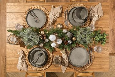 Набір кавових чашок SÄNGER 6 шт. з порцеляни, 400 мл, Колекція VALUE, Колір: Моха Браун