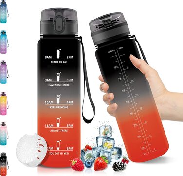 Спортивна пляшка для води  Vikaster 1 л BPA Free