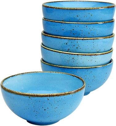 Чаша для занурення з 6 предметів 11,5 см, Nature Collection, BLUE 22087, керамограніт