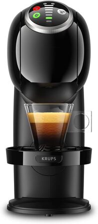 Кавомашина NESCAFÉ Dolce Gusto Krups Genio S PLUS KP3408, автоматична, для еспресо та капсул, чорна