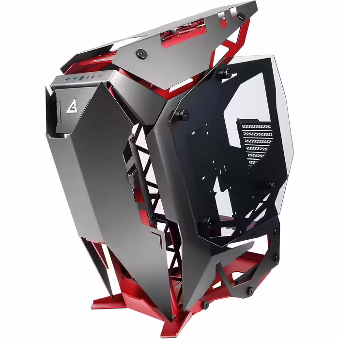 Ігровий корпус Antec Torque Midi-Tower чорний/червоний, алюмінієвий, підтримка ATX/EATX/ITX/Micro ATX