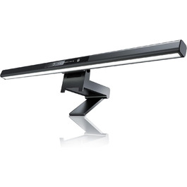 LED-лампа для монітора CSL Screenbar USB з пультом, регулювання яскравості, 3 колірні температури, захист очей, поворотна