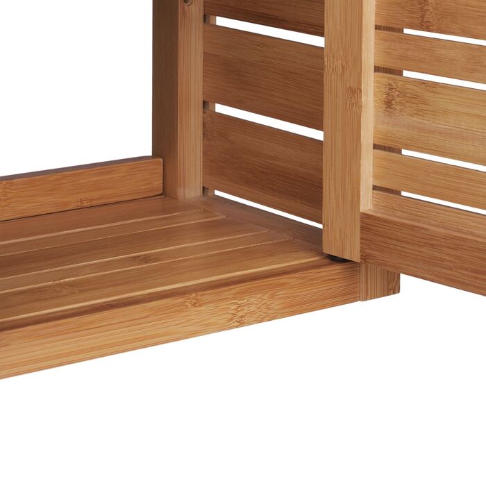 Поличка для зберігання Relaxdays з бамбука