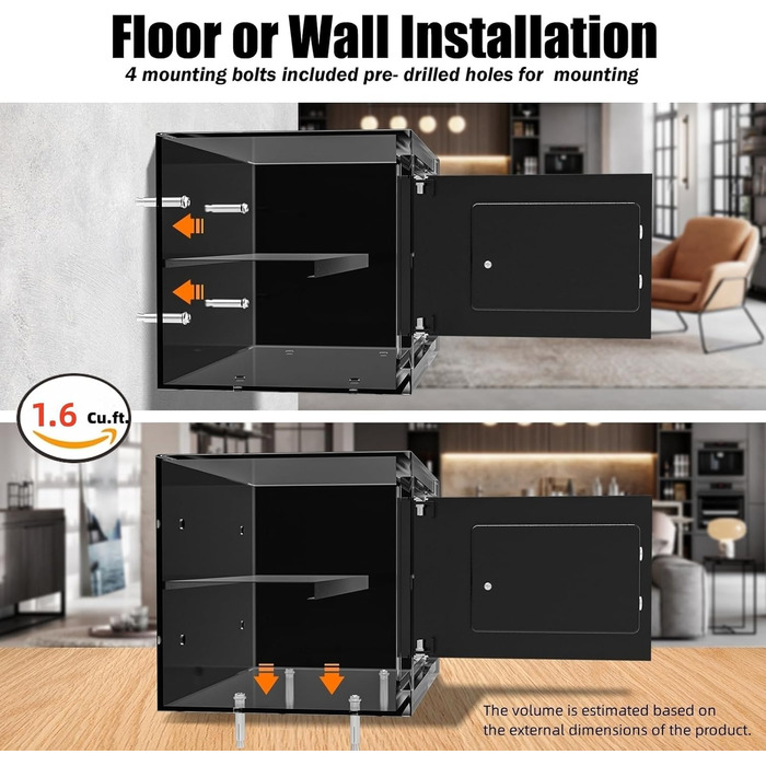 Сейф з ключем, цифровий сейф для зберігання цінностей