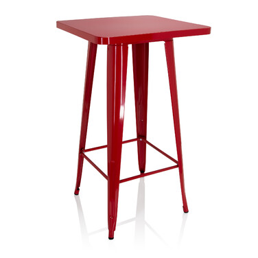 Стіл Барний / Металевий VANTAGGIO HIGH T червоний для офісу