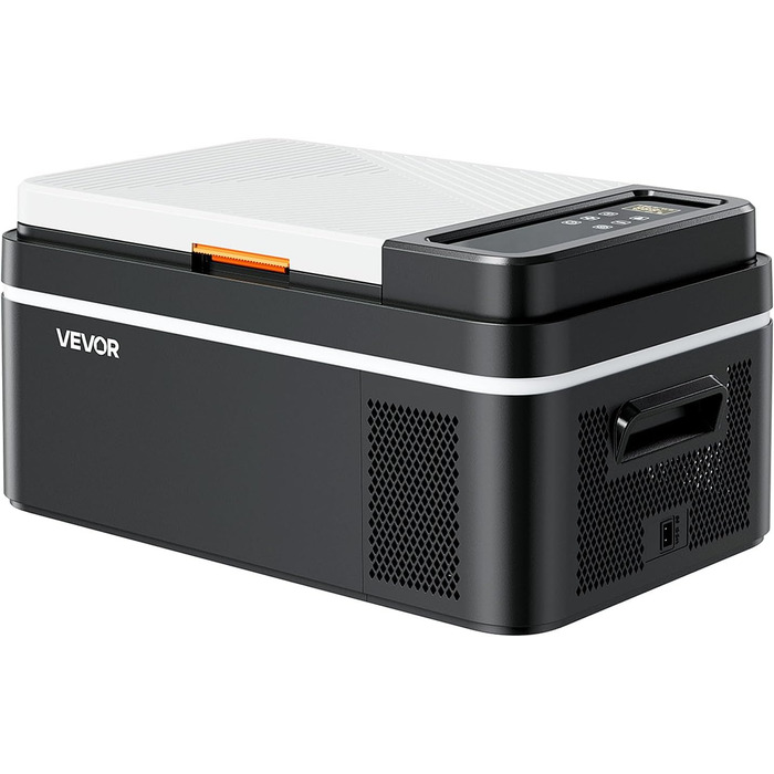 Автомобільний холодильник VEVOR 20л з Wi-Fi, 12/24В DC та 100-240В AC: портативний компресорний автохолодильник для кемпінгу, подорожей, риболовлі