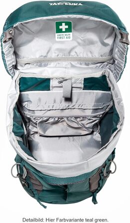 Туристичний рюкзак Tatonka Norix 44 Women - Жіночий легкий рюкзак з, фронтальним доступом, регульованою системою спинки, нижнім відділенням і дощовиком - 44 літри - 66 x 27 x 18 см (Redbrown)