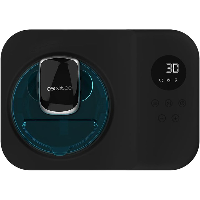 Машина для приготування морозива Cecotec Gelacy 1200 Touch, 1,2 л, чорний. Електрична, з компресором, сенсорний дисплей, швидке заморожування за 30 хвилин