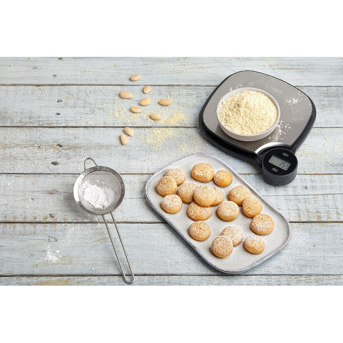 Кухонні ваги CASO Design EcoMaster: без батарейок, до 5 кг з кроком 1 г, Testsieger