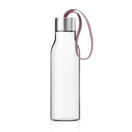 Пляшка 0,5 л прозора/рожева Trinkflasche Eva Solo