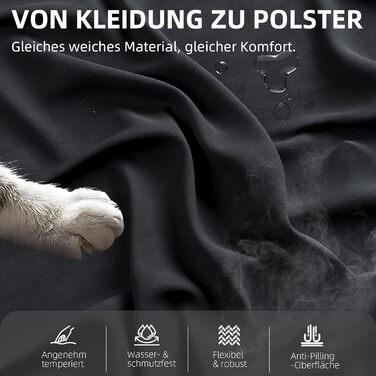 Ігрове крісло Dowinx з масажем попереку, регульованою підголівником, потовщеним сидінням, висувною підніжкою, регульованими підлокітниками, мікрофібровим велюром, нахилом 160°, темно-сіре