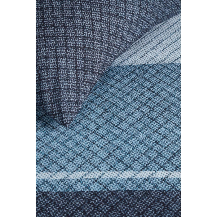 Комплект постільної білизни Beddinghouse Imre Колір Синій Розмір 135x20080x80 Схема в'язання Earth Tones Блискавка