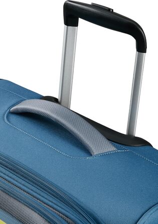 Валіза American Tourister Pulsonic Spinner L, 81 см, 113/122 л, Coronet Blue