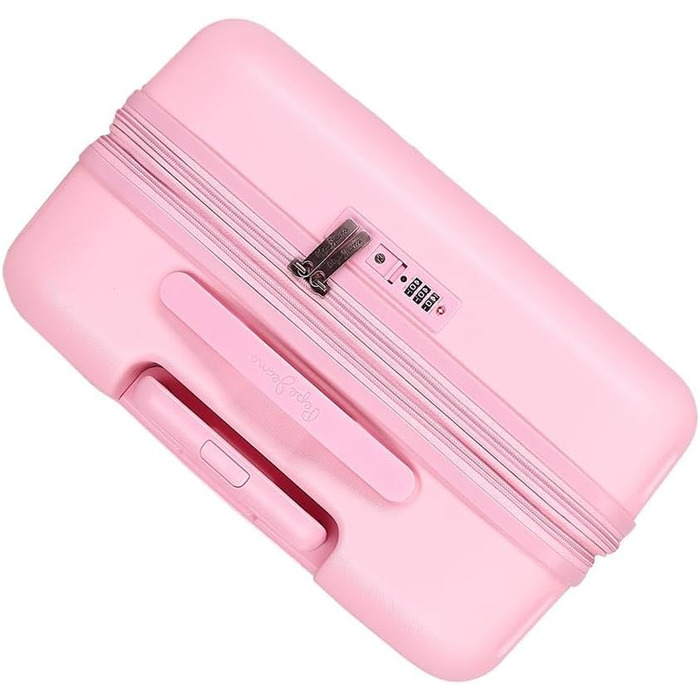 Набір валіз Pepe Jeans Highlight, 55/70 см, ABS-замок, 116 л, 4 колеса, ручна поклажа, світло-рожевий колір