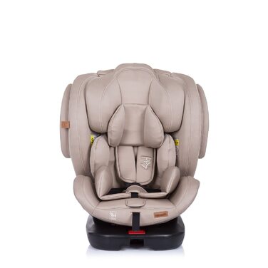 Дитяче автокрісло Chipolino 4KID i-Size (40-150 см) Isofix, Підголівник регулюється, Колір (бежевий)