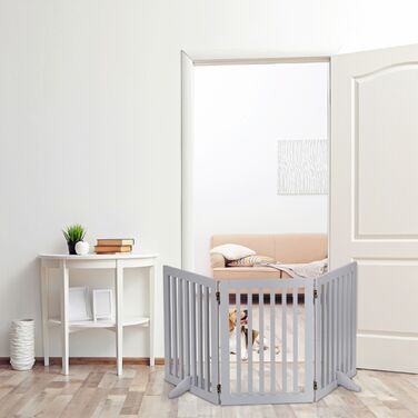 Захисний бар'єр Relaxdays сірого кольору, 70 см