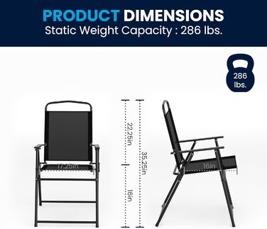 Садовий набір меблів Flash Furniture Nantucket 6 предметів коричневий: стіл, парасоля та 4 складані стільці (чорні)