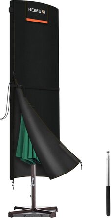 Чохол для парасольки/перголи, 3-5 м, великий захисний чохол від сонця, вітру та снігу. Захист від УФ-променів, розмір 220x50/50 см.