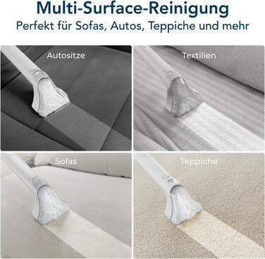 Портативний мийник для м'яких меблів та килимів – компактний пилосос-мийник для килимів, текстилю, автосидінь та диванів