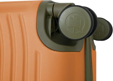 Набір валіз Hauptstadtkoffer Mitte 55/68/77 см: 3 валізи, QR-код, TSA, ABS, XL-розширення