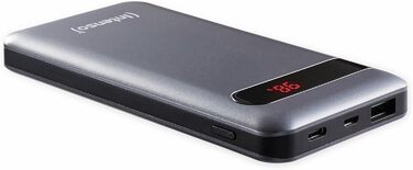 Зовнішній акумулятор з Power Delivery & Quick Charge 3, чорний, 7332330 Powerbank PD 10000mAh