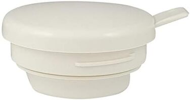 Термос Helios Mondo Push з нержавіючої сталі, 1.3 л, білий