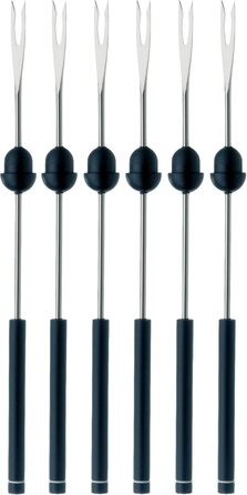 Набір для фондю WMF Allegro на 6 осіб, 11 предметів, Cromargan нержавіюча сталь, індукційне дно, миється в посудомийній машині