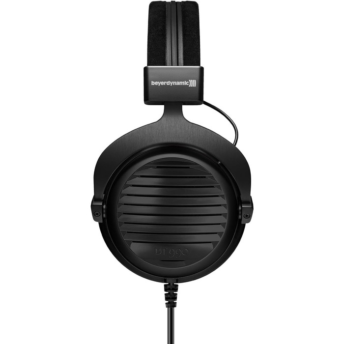 Накладні навушники beyerdynamic DT 990 Black Edition 250 Ом, відкриті, дротові, високого класу, чорні