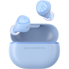 Навушники SoundPEATS Mini HS Bluetooth 5.3, аудіо високої роздільної здатності, LDAC, AI-мікрофон, 36 год, фіолетовий